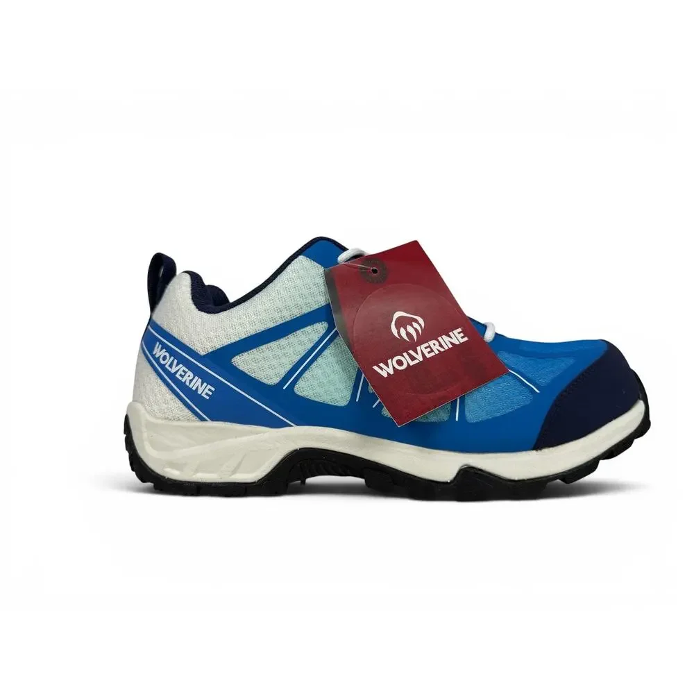 Wolverine Amherst II CarbonMAX Work Shoe Mens 9.5‎ M Blue Mesh Sneaker
